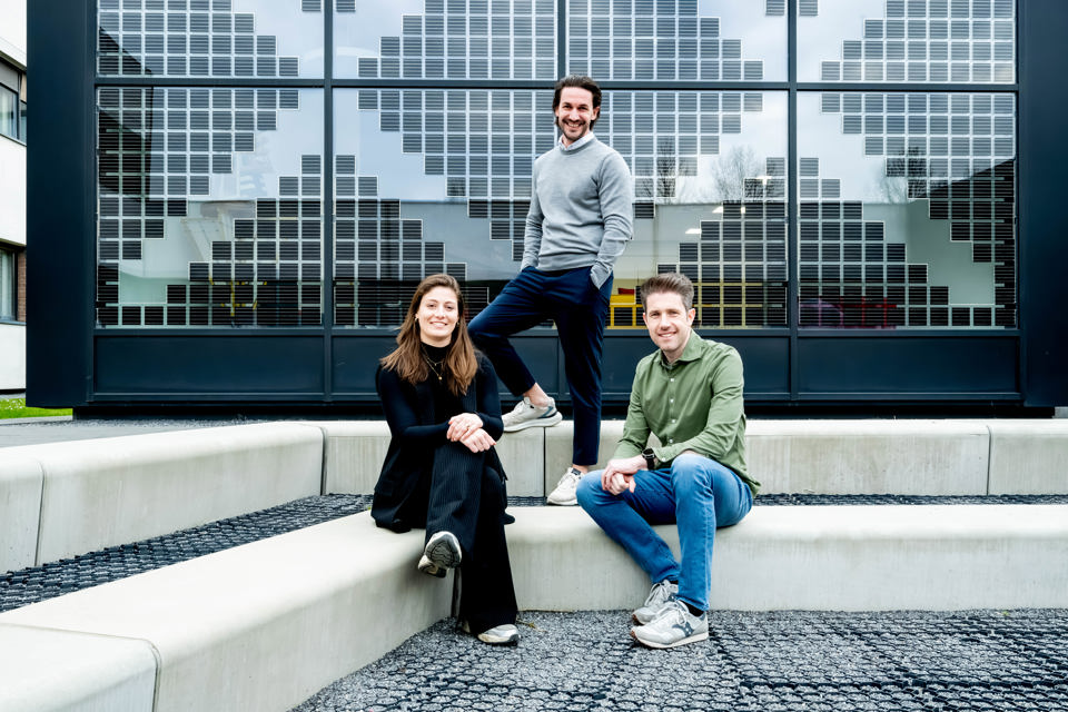 Spin Off Nascent CEO Ines Feytons, Prof. Dr. Pieter Vandekerkhof & Prof. Dr. Jelle Schepers