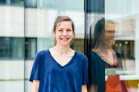 Melanie Hoeyberghs, studiebegeleider TEW, HI, BI en HW