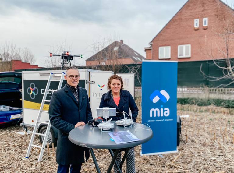 Dronevlucht Dilsen Stokkem