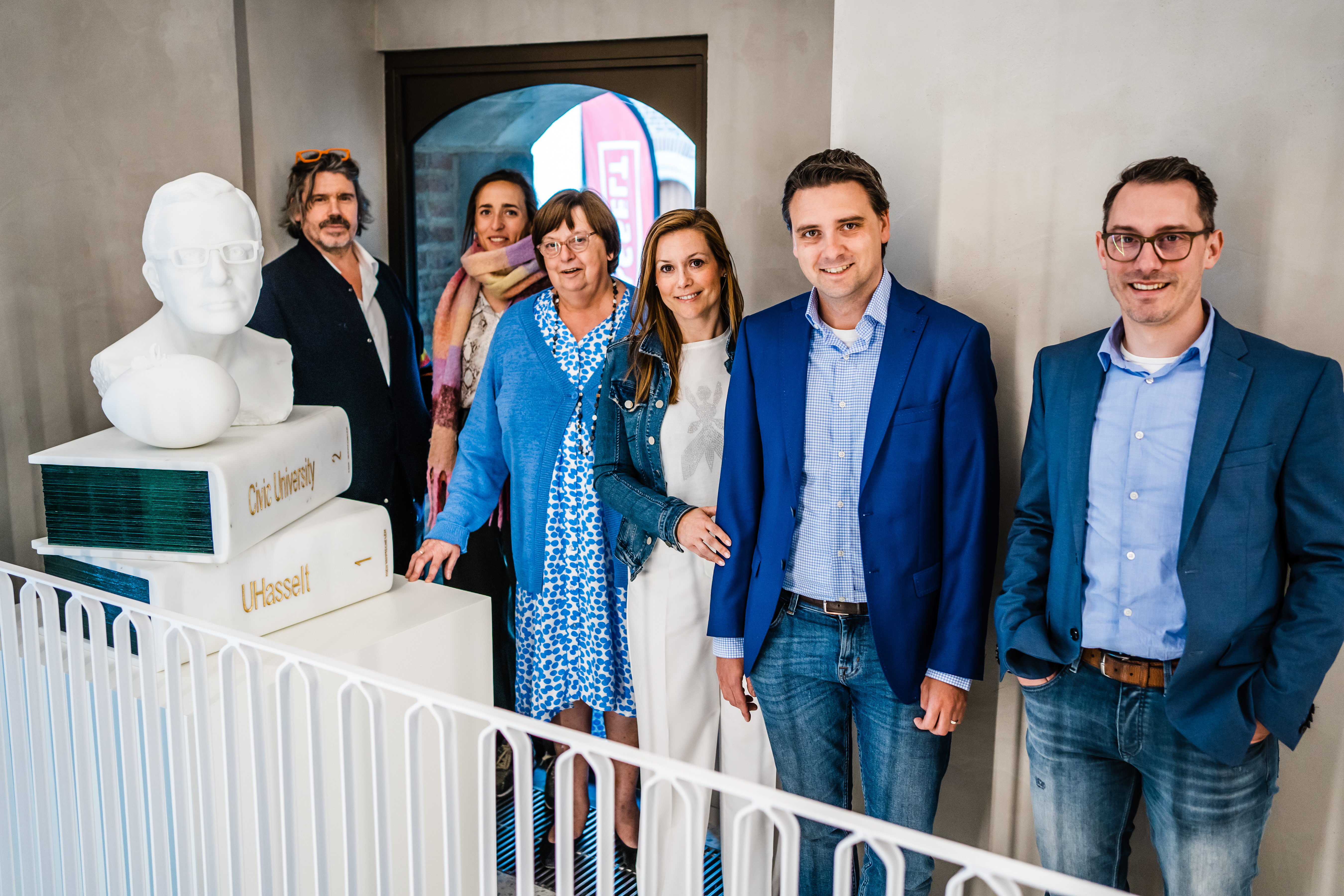 Kunstwerk Koen Vanmechelen Familie Luc De Schepper