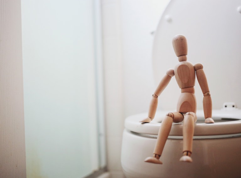 Stockfoto Toilet