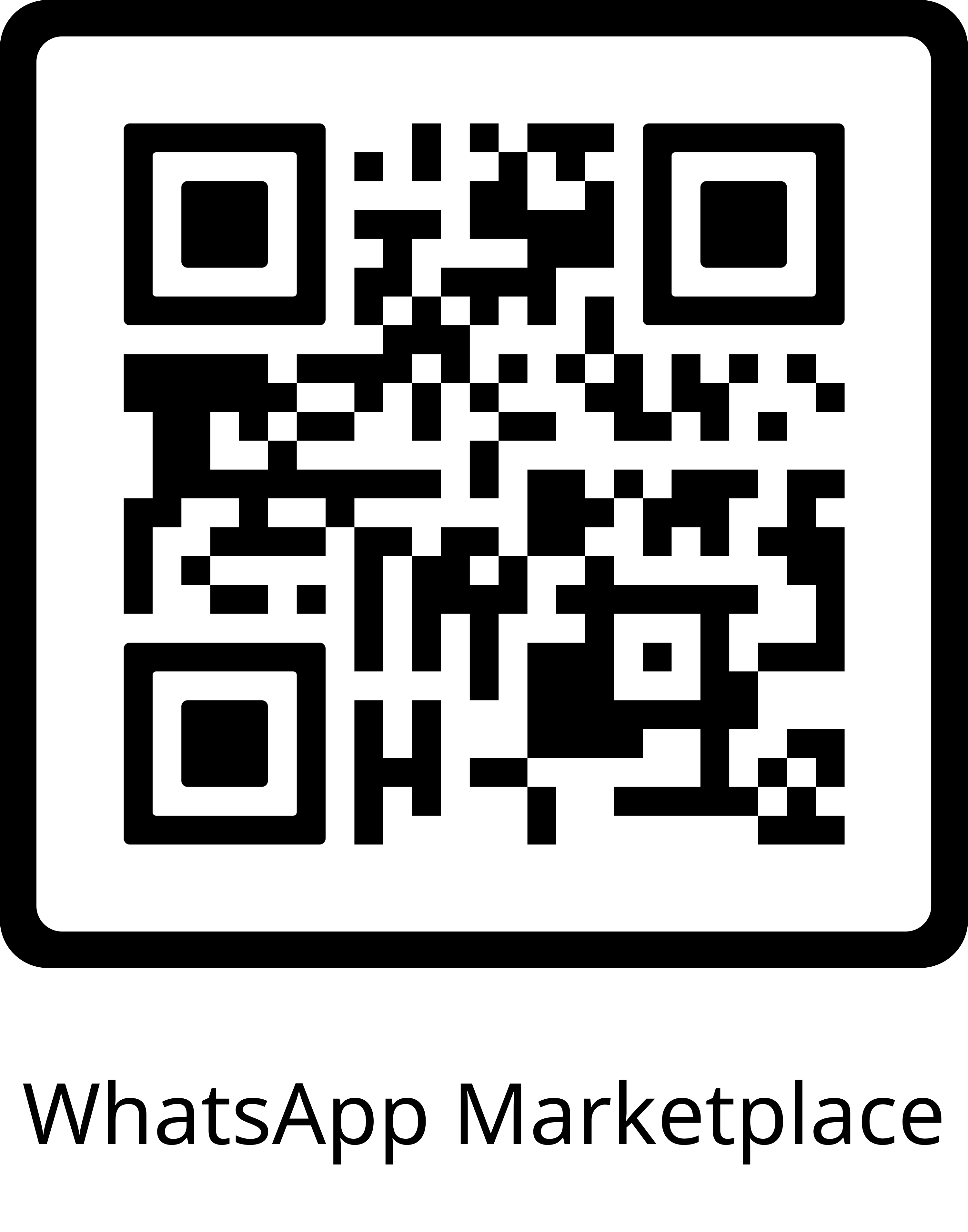 QR code WhatsApp Marketplace