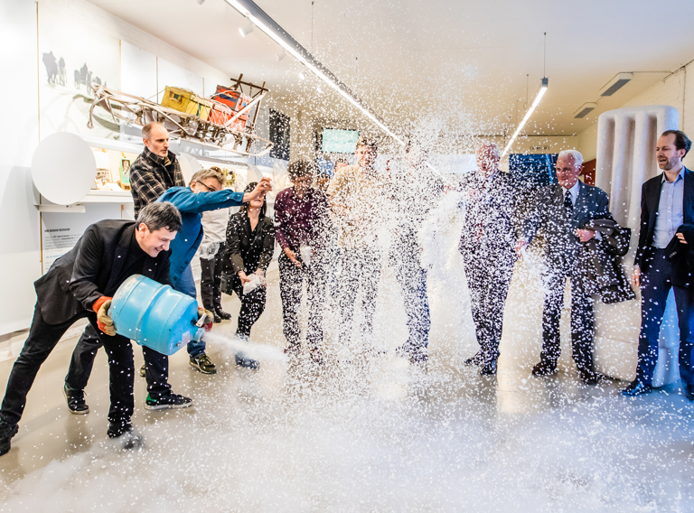Opening Antarctica Expo Tony Van Autenboer