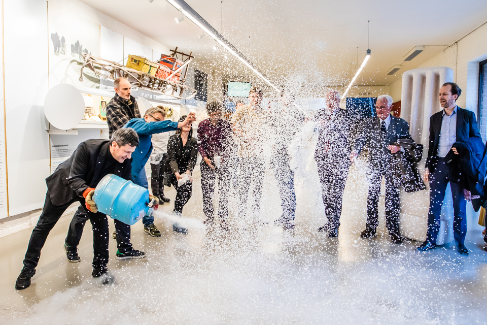 Opening Antarctica Expo Tony Van Autenboer