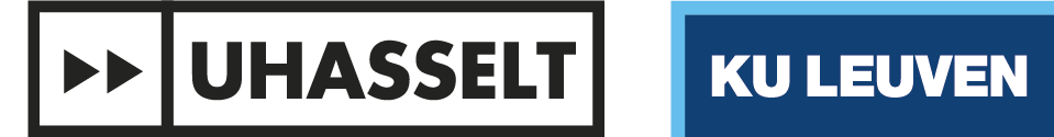 Logo UHasselt en KU Leuven - groot