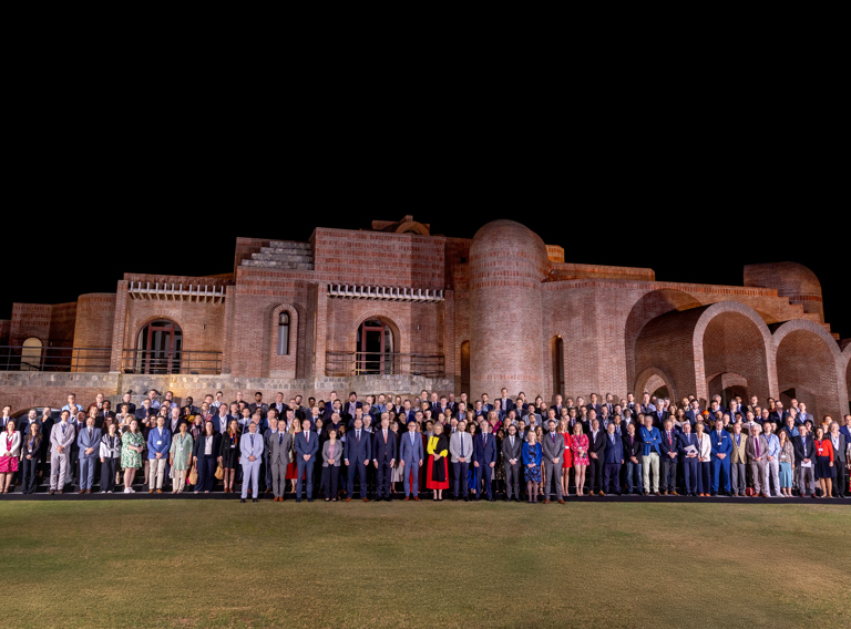 Group Picture Belgian Economic mission to India
