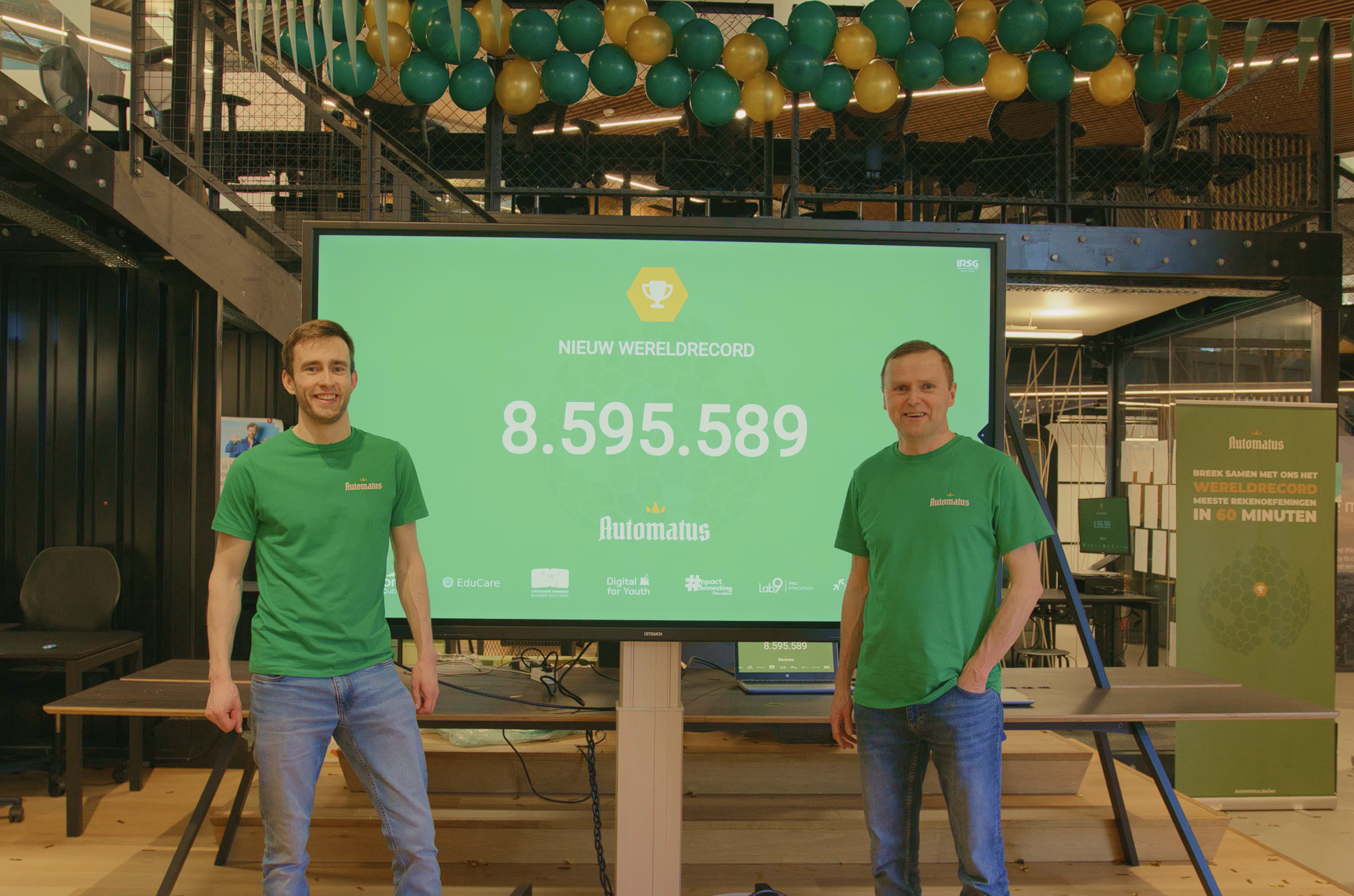 Oprichters Van Automatus Wereldrecord
