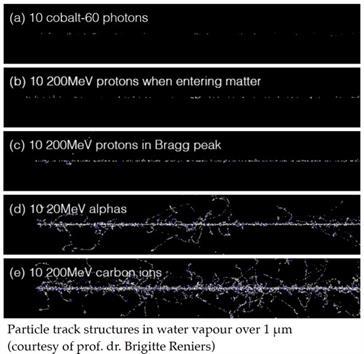 Particle tracks
